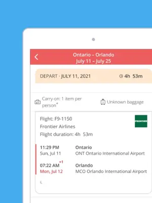 Cheap Flights - Airline Ticket android App screenshot 1