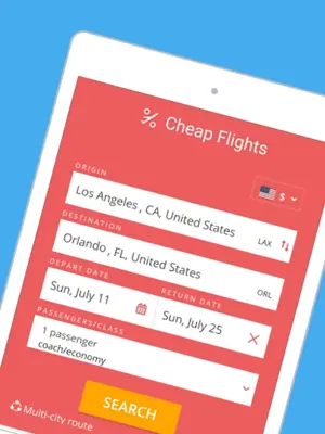 Cheap Flights - Airline Ticket android App screenshot 4