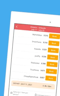 Cheap Flights - Airline Ticket android App screenshot 7